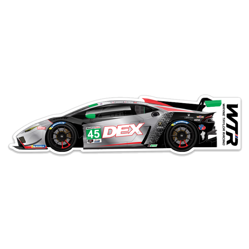 2025 GTD #45 Side Decal