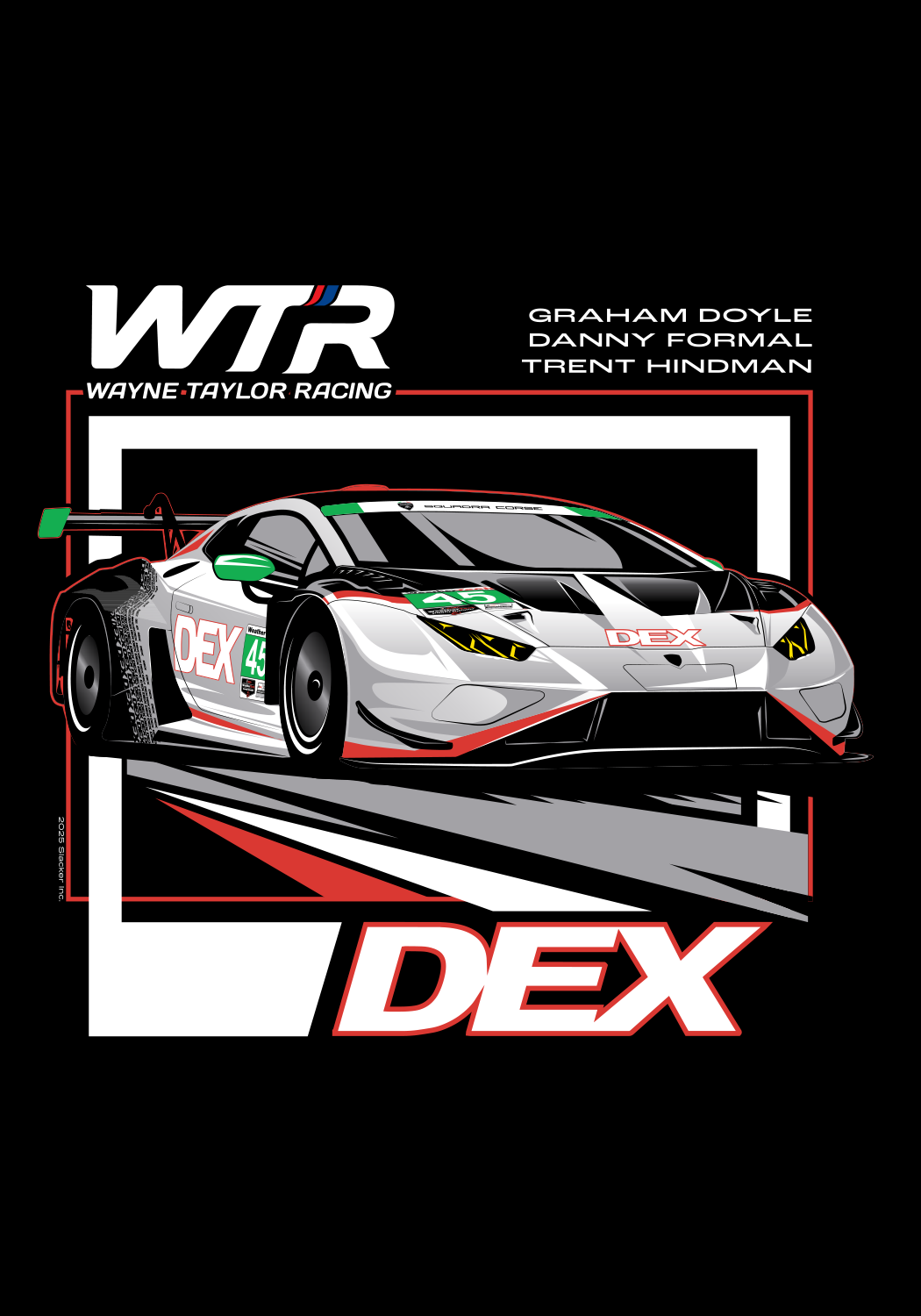 2025 GTD #45 Lamborghini T