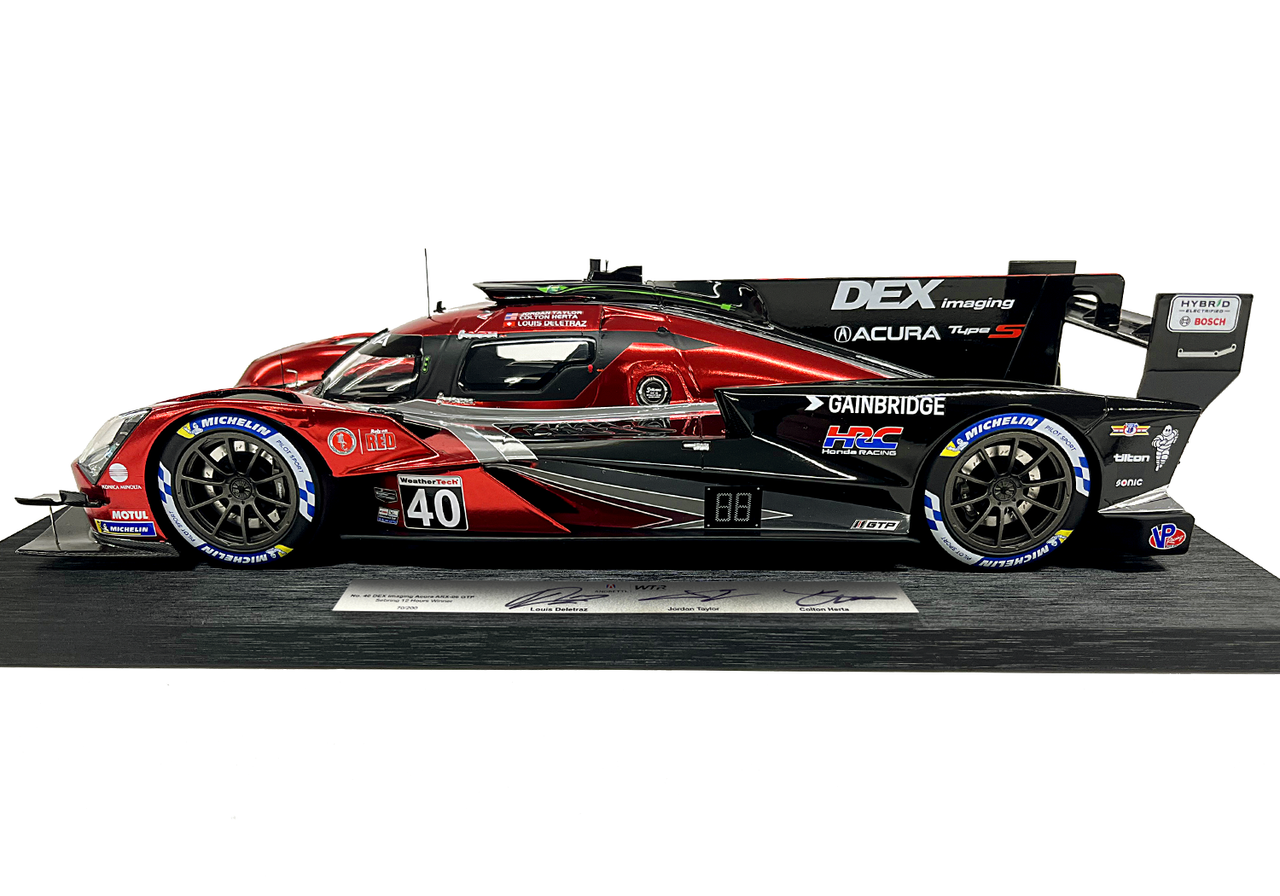 Autographed 2024 Sebring 12hr WINNER #40 Acura ARX-06 1:18 Scale Car